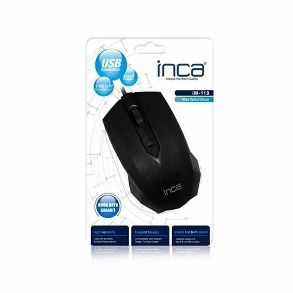 INCA IM-119 OPTIK MOUSE KABLOLU