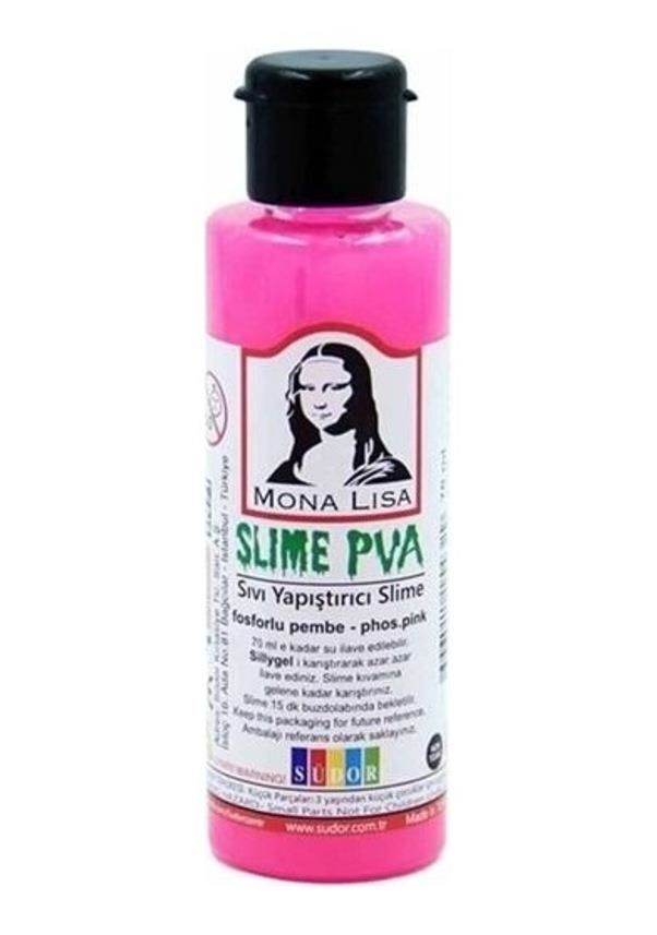 SUDOR SIVI YAPISTIRICI SLIME FOSFORLU PEMBE 70ml