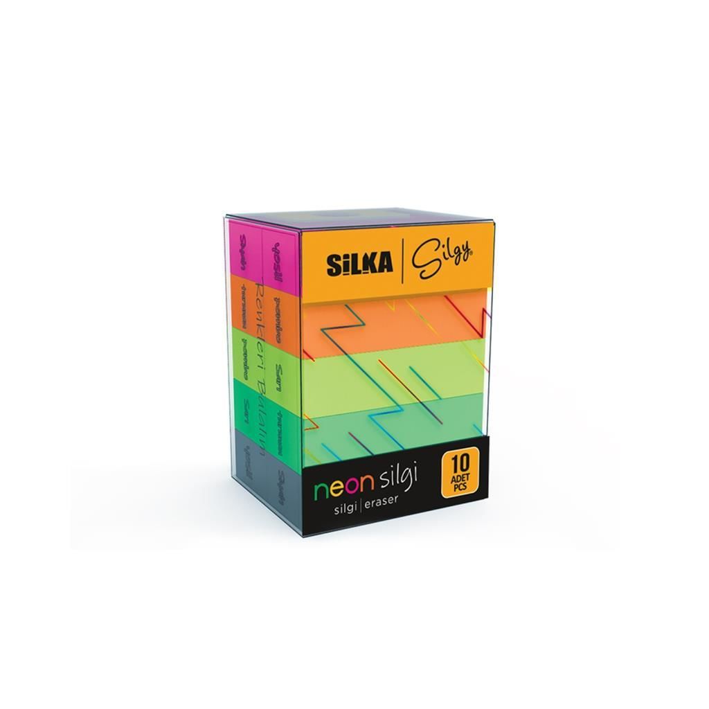 SILKA SILGI CORNER NEON 5 RENK 10 LU (ART.14)