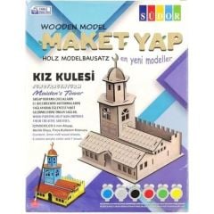 SUDOR AHSAP MAKET KIZ KULESI BOYAMA B.BOY MD2-05