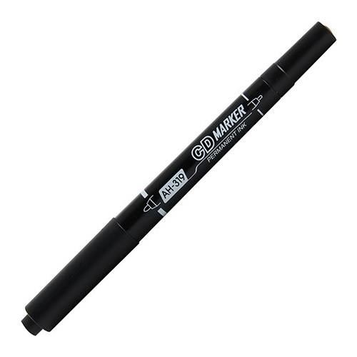 AIHAO PERMAN.CD KALEM CIFT TARAFLI SIYAH (AH-319)