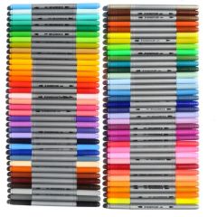 STAEDTLER KECELI KALEM CIFT TARAFLI 72 LI 3200 TB7