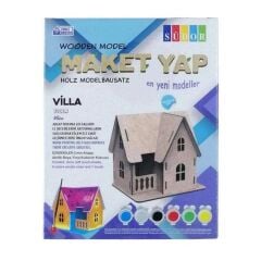 SUDOR AHSAP MAKET VILLA BOYAMA SETI KUCUK MD2-04