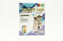 SUDOR AHSAP MAKET DEGIRME BOYAMA SETI KUCUK MD2-03