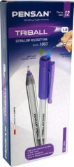 PENSAN TUKENMEZ KALEM TRIBALL VIOLET MOR 12 LI