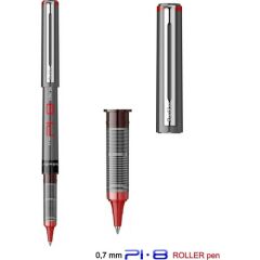 SCRIKSS ROLLER KALEM REFILLI PI8 0.7MM KIRMIZI