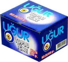 UGUR TOPLU IGNE 500GR KUTU  NO:28 (BRNU4)