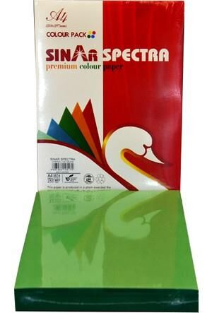 SINAR A4 RENK FOTO KAGIT SPECTRA YESIL 500 LU(190)