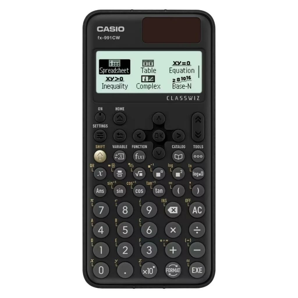 CASIO HESAP MAKINESI BILIMSEL FONK.SIYAH(FX-991CW)