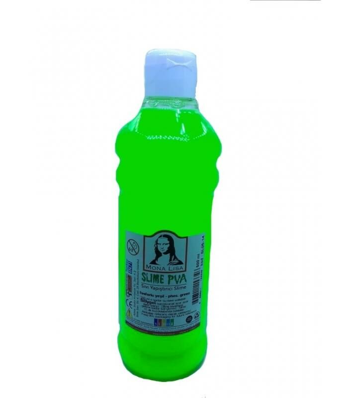 SUDOR SIVI YAPISTIRICI SLIME 500ML.FOSFORLU YESIL