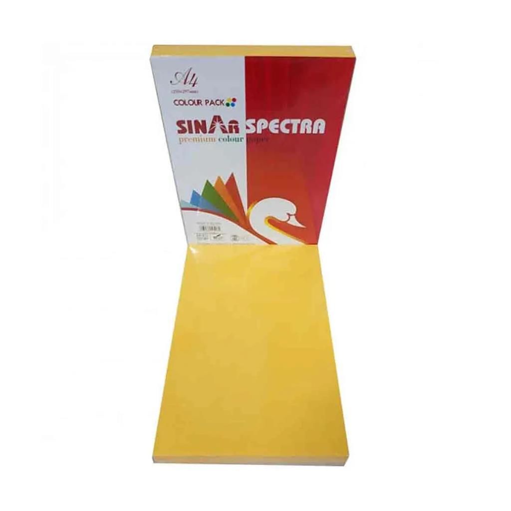 SINAR A4 RENK FOTO KAGIT SPECT YELLOW 500 LU (160)