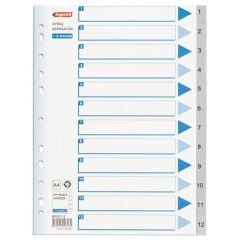 BIGPOINT PLASTIK A4 SEPERATOR 1-12 RAKAM (227-12)