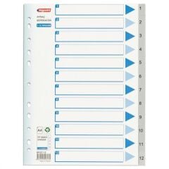 BIGPOINT PLASTIK A4 SEPERATOR 1-12 RAKAM (227-12)