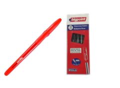 BIGPOINT GRIP 07TUKENMEZ KALEM  KIRMIZI 10 LU (935