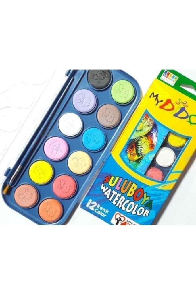 MYDIDO SULUBOYA 12 RENK KARTON KUTU (MYO123)