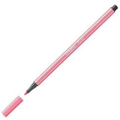 STABILO PEN  KECELI KALEM KOYU PEMBE (68/16)