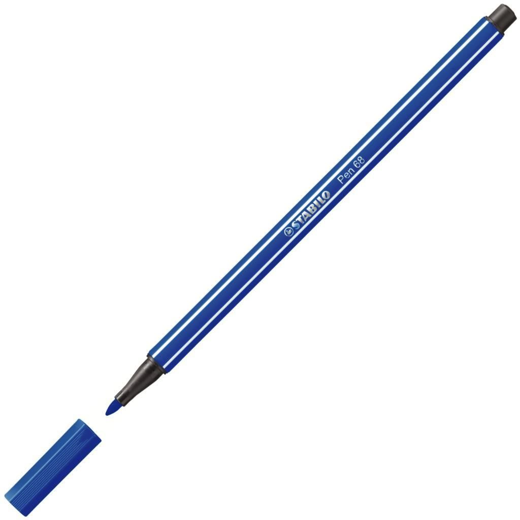 STABILO PEN  KECELI KALEM KOYU MAVI (68/32)