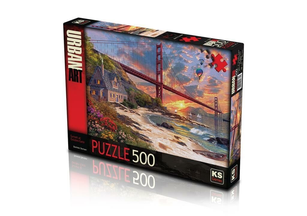 KS PUZZLE 500 PARCA SUNSET AT GOLDEN GATE/DOMINIC