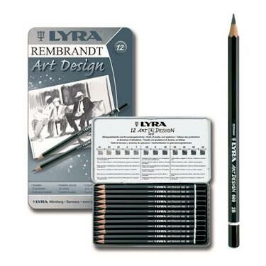 LYRA DERECELI KALEM ART DESING METAL KUTU 12 LI