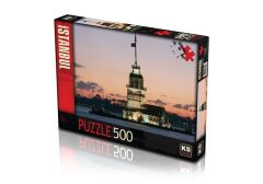 KS PUZZLE 500 PARCA KIZ KULESI