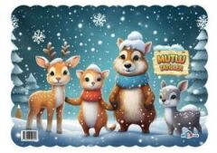 MAVI BONCUK KARNE KILIFI CIZGI KAHRAMANLAR HAYVAN