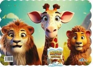 MAVI BONCUK KARNE KILIFI MUTLU TATILLER SAFARI