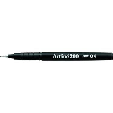 ARTLINE FINELINER KALEM SIYAH 1 LI (EK-200)