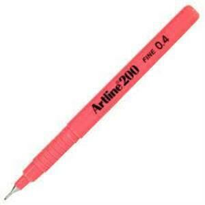 ARTLINE FINELINER KALEM 0.4 KROM.PEMBE (EK-200CC)