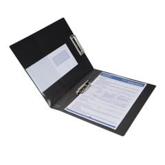 2K KLASOR+SEKR.CIFT MEKANIZMALI PVC SIYAH 229S