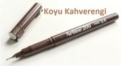 ARTLINE FINELINER KALEM 0.4 KOYU KAHVE (EK-200)