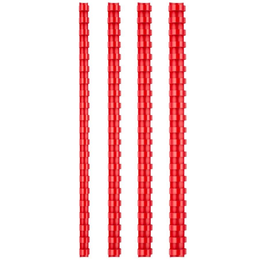 BIGPOINT  8mmPLASTIK SPIRAL KIRMIZI 100 LU (620)