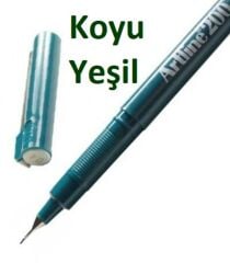 ARTLINE FINELINER KALEM 0.4 KOYU YESIL (EK-200)