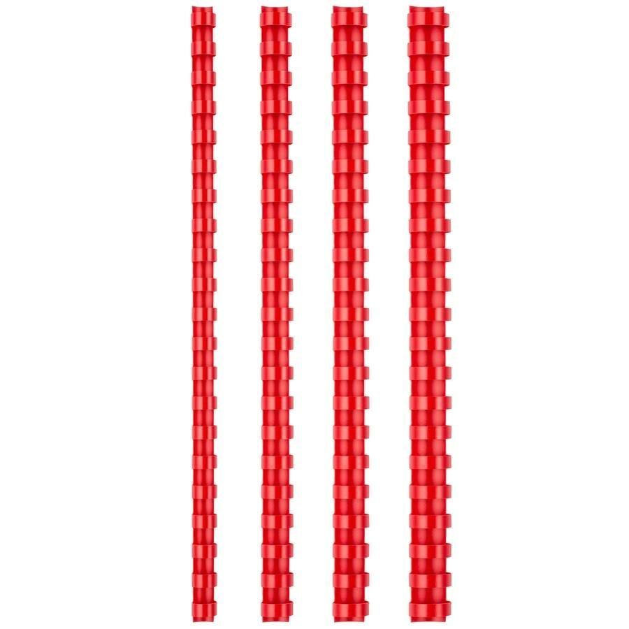 BIGPOINT  6mm PLASTIK SPIRAL KIRMIZI 100 LU (620)