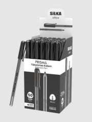 SILKA LINC OFFIX TUKENMEZ KALEM SIYAH 50LI