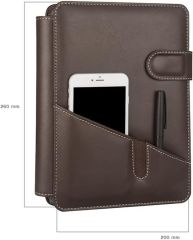 2K ORGANIZER TELEFON KILIFLI 4HALKA KAHVE CIZ.5298