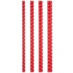 BIGPOINT 38mm PLASTIK SPIRAL  50 LI KIRMIZI (620)