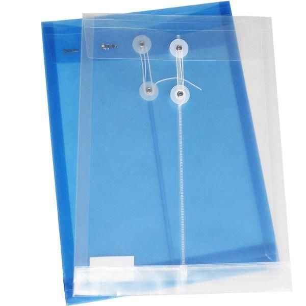 SMATO EVRAK DOSYASI A4 IPLI BAGLI MAVI (W7535)