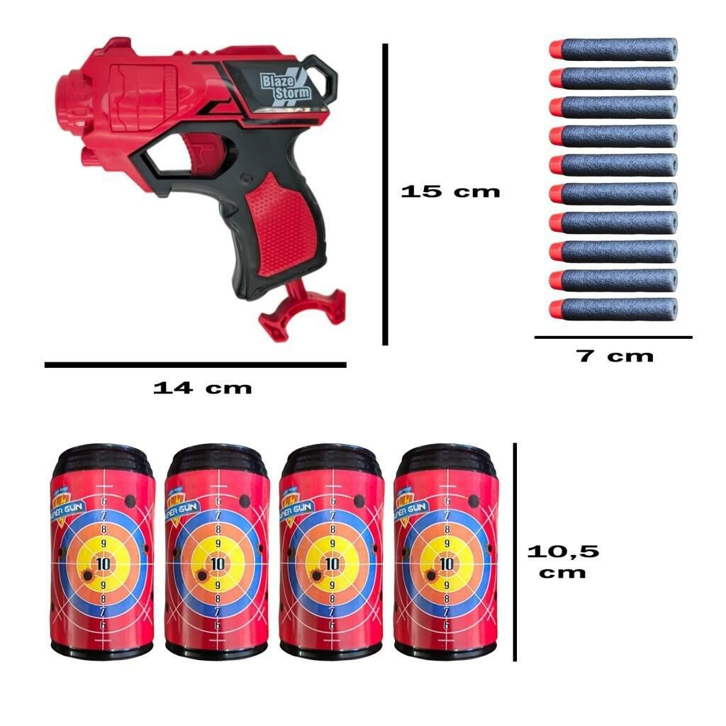 PRESTIJ OYUNCAK DART FIRLATICI 2LI HEDEFLI(FAB1607