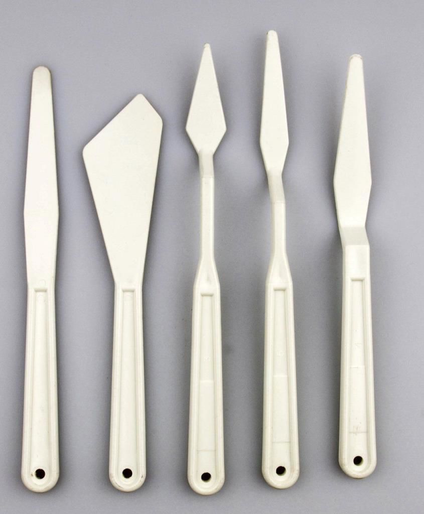 SAMUR SPATULA SETI  PLASTIK 5 LI