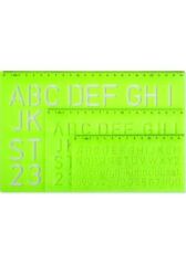 HATAS CETVEL B.HARF YAZI SABLONU SET (02260)