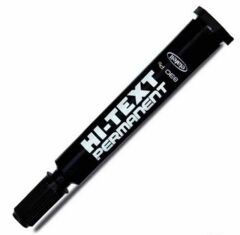 HI-TEXT PERMANENT MARKER YUVARLAK UC SIYAH (830PB)