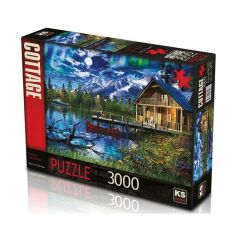 KS PUZZLE 3000 PARCA MOONLIT LAKE HOUSE