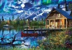KS PUZZLE 3000 PARCA MOONLIT LAKE HOUSE