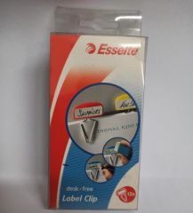 ESSELTE ATAS ETIKETLI KLIPS 12 LI (18258)