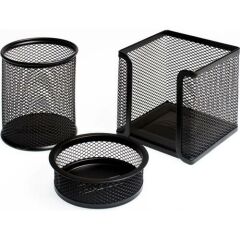 BION MASA SETI PERFORELI 3 LU SIYAH (9305)