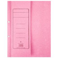 ALEMDAR YARIM KAPAK DOSYA EKO. PEMBE 50LI