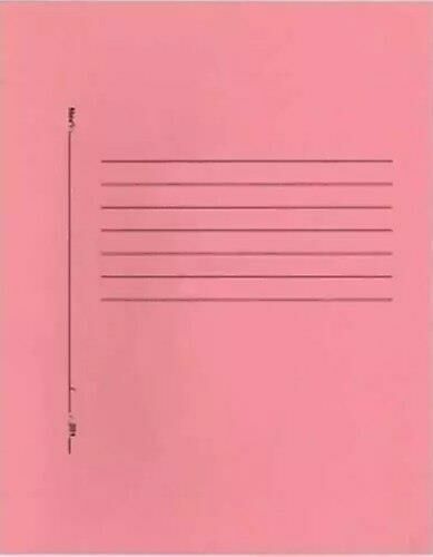 ALEMDAR LUX KARTON DOSYA TAM KAPAK PEMBE 25 LI