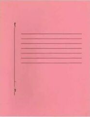 ALEMDAR LUX KARTON DOSYA TAM KAPAK PEMBE 25 LI