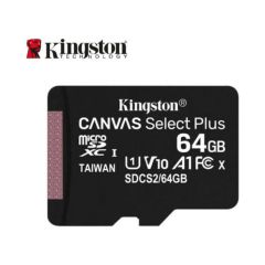KINGSTON SDCS2 64 GB MICROSDHC CANVAS SELECT PLUS