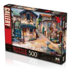 KS PUZZLE 500 PARCA T.FOUNTAIN ON THE SQUARE